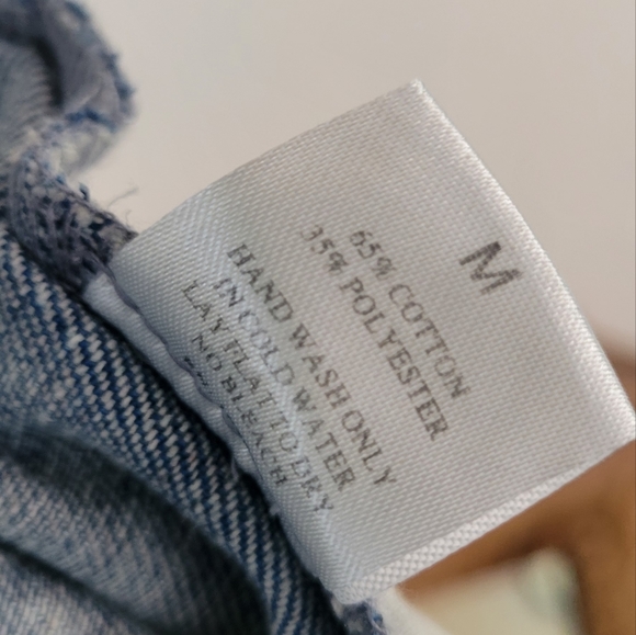 NWT PRETTY GARBAGE FAUX FEATHER TRIM JEANS - Picture 9 of 14